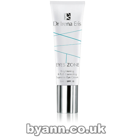 Dr Irena Eris Eyes Zone Corrective Cream for Dark Circles and Puffiness Under the Eyes, Day Cream SPF 20, 15 ml