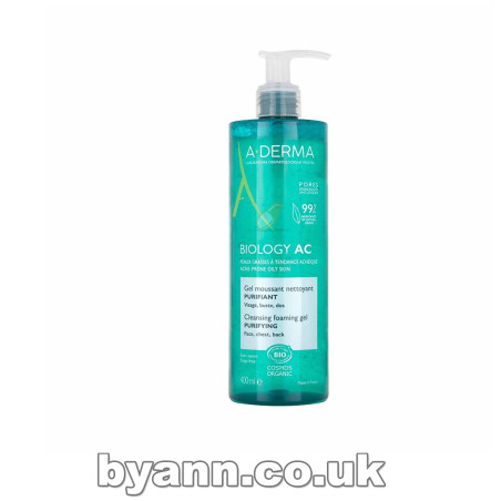 A-derma Biology AC Purifying Cleansing Foaming Gel 400ml