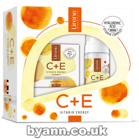 Lirene C+E VITAMIN ENERGY Set Face Cream 50 ml + Facial Cleansing Foam 150 ml