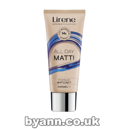 Lirene Mattifying Foundation 14 Carmel 30ML