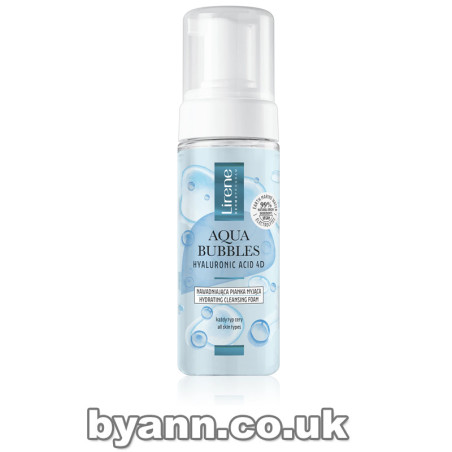 Lirene, Aqua Bubbles, hydrating cleansing foam, 150 ml