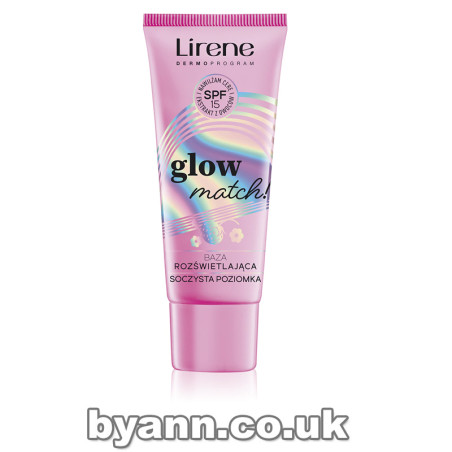 Lirene Glow Match! Illuminating Foundation Base Juicy Strawberry