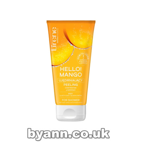 Lirene Hello! Mango Firming Body Washing Scrub, 175 g