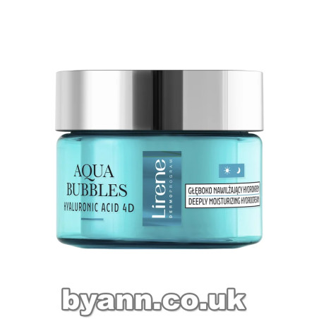 Lirene Aqua Bubbles deeply moisturizing hydrocream, 50 ml