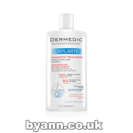 DERMEDIC Capilarte Shampoo, Hair Growth Stimulating Treatment, 300 ml