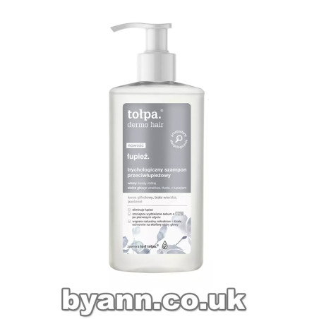 TOŁPA Dermo Hair Dandruff. Hair Shampoo, Trichological, Anti-Dandruff 250 ml