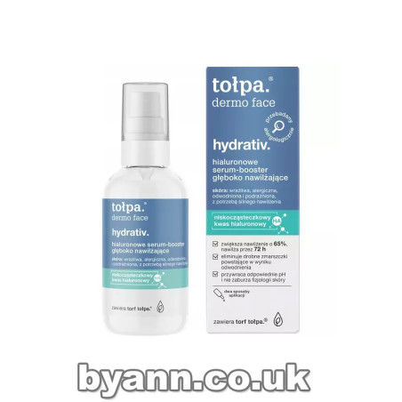 TOŁPA DERMO FACE HYDRATIV Hyaluronic acid serum-booster, deeply moisturizing, 75ml
