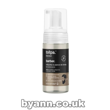 TOŁPA Dermo Barber Foam Conditioner for Beard and Hair 100 ml