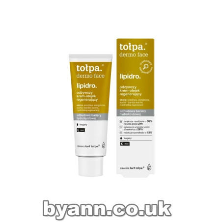 TOŁPA DERMO FACE LIPIDRO NOURISHING REGENERATING CREAM-OIL RICH NIGHT 40 ML