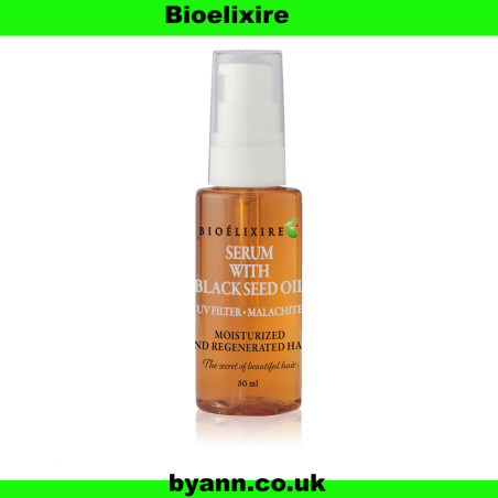 Bioelixire Silicone Serum Black Seed Oil  Malachite  50 ml