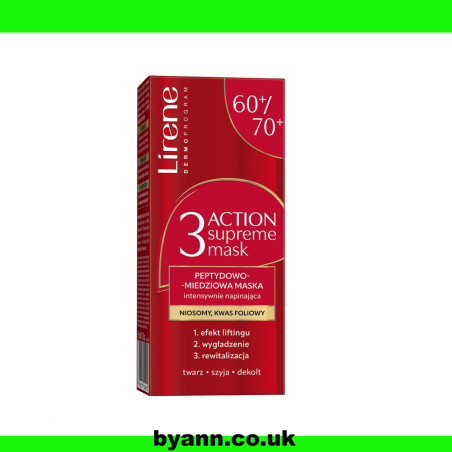 Lirene Peptide-copper intensive tension mask