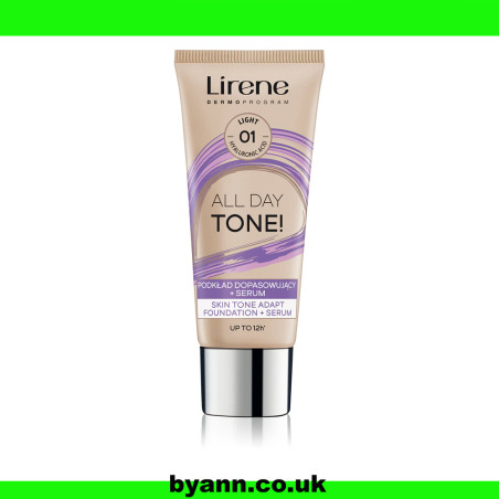 Lirene ALL DAY TONE Matching Foundation Serum 03 nude