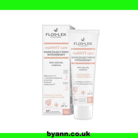 FlosLek multiVIT care, moisturizing vitamin cream , 50ml