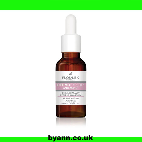 FlosLek DERMO EXPERT ANTI AGING Rejuvenating Night Acid Peel 30 ml