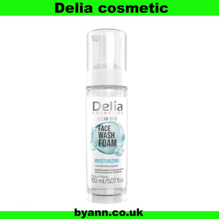 Delia Cosmetics  Clean Skin Normalizing and Moisturizing Face Cleansing Foam  150 ml
