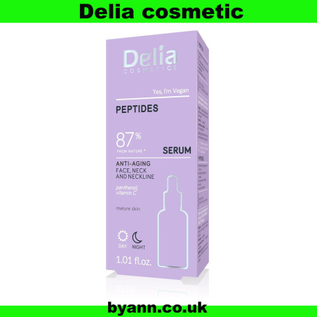 Delia Cosmetics  Anti-Wrinkle Serum  Peptides 30 ml